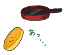 Cute pancakes sticker #686231