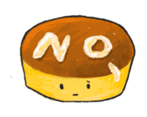 Cute pancakes sticker #686235