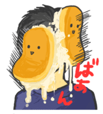 Cute pancakes sticker #686241