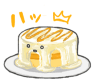 Cute pancakes sticker #686246