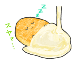 Cute pancakes sticker #686248