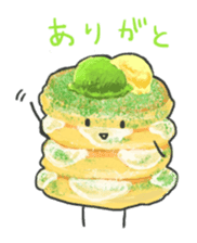 Cute pancakes sticker #686250