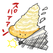 Cute pancakes sticker #686253