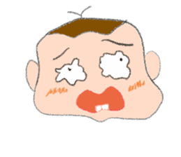 Expression of boy 2 sticker #686346