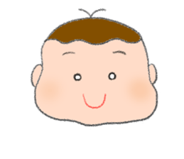 Expression of boy 2 sticker #686350