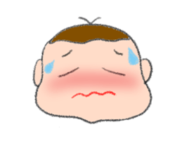 Expression of boy 2 sticker #686357