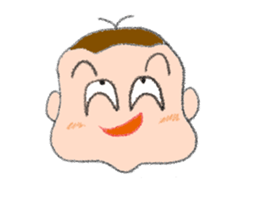 Expression of boy 2 sticker #686365