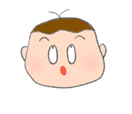 Expression of boy 2 sticker #686367