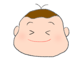 Expression of boy 2 sticker #686368