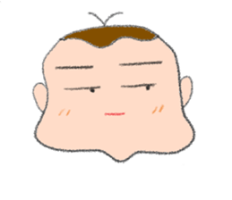 Expression of boy 2 sticker #686369