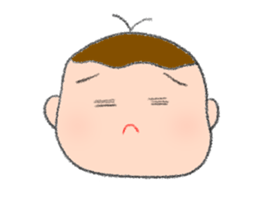 Expression of boy 2 sticker #686374