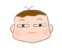 Expression of boy 2 sticker #686377