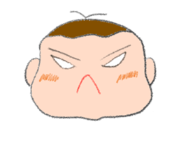 Expression of boy 2 sticker #686381