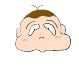 Expression of boy 2 sticker #686383