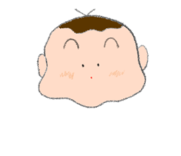 Expression of boy 2 sticker #686385