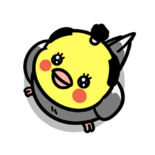 Topknot cockatiel sticker #686445