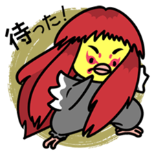 Topknot cockatiel sticker #686455