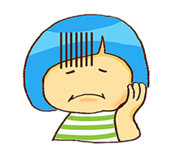 Cute Kinokoto chan (manga style) sticker #686553