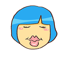 Cute Kinokoto chan (manga style) sticker #686574