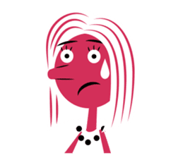 Stickers for Couples/2 color-print style sticker #686605