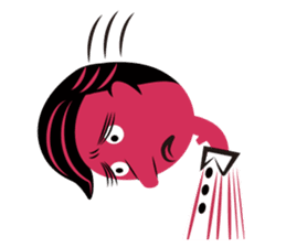 Stickers for Couples/2 color-print style sticker #686610