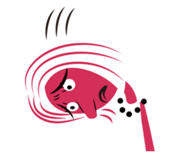 Stickers for Couples/2 color-print style sticker #686611