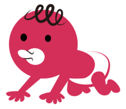 Stickers for Couples/2 color-print style sticker #686622