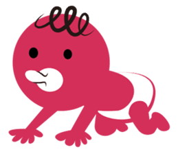 Stickers for Couples/2 color-print style sticker #686622