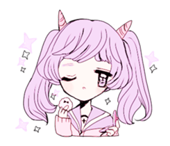 Unicorns & girls sticker #686702