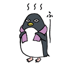 Sticker of penguin inflame sticker #686717