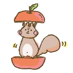 Cawaii Squirrel By Pico Japan
