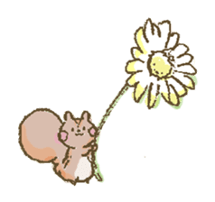 Cawaii-squirrel sticker #687151