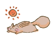 Cawaii-squirrel sticker #687152
