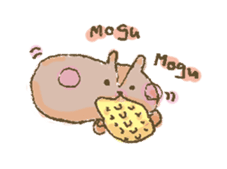 Cawaii-squirrel sticker #687163