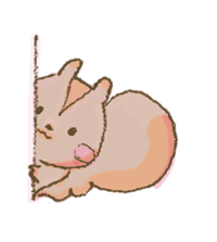 Cawaii-squirrel sticker #687170