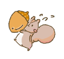 Cawaii-squirrel sticker #687171