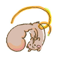 Cawaii-squirrel sticker #687173