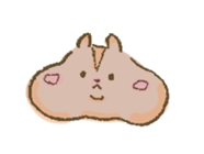 Cawaii-squirrel sticker #687179