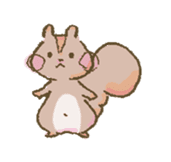 Cawaii-squirrel sticker #687181
