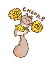 Cawaii-squirrel sticker #687185