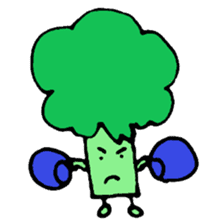 Jabbing bread sticker #687282