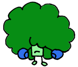 Jabbing bread sticker #687299