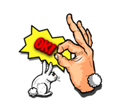 The art of a hand (Ver.2) sticker #687473