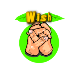 The art of a hand (Ver.2) sticker #687474