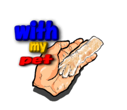 The art of a hand (Ver.2) sticker #687481