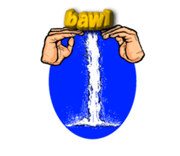 The art of a hand (Ver.2) sticker #687486