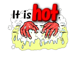 The art of a hand (Ver.2) sticker #687490