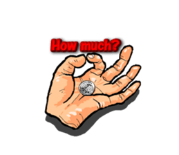 The art of a hand (Ver.2) sticker #687503