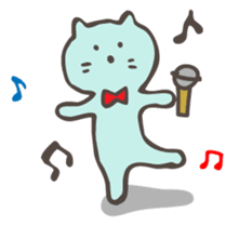 Pianist Cat "Nyappi" sticker #687613