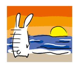 Kabaddi rabbit sticker #687757